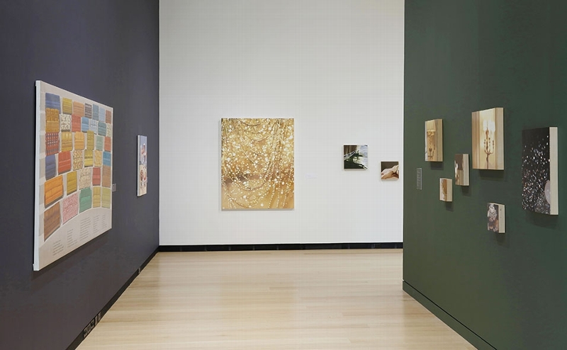 Installation views of Julia Jacquette: Unrequited and Acts of Play, Ruth and Elmer Wellin Museum of Art at Hamilton College (February 18 – July 2, 2017). Photos by John Bentham